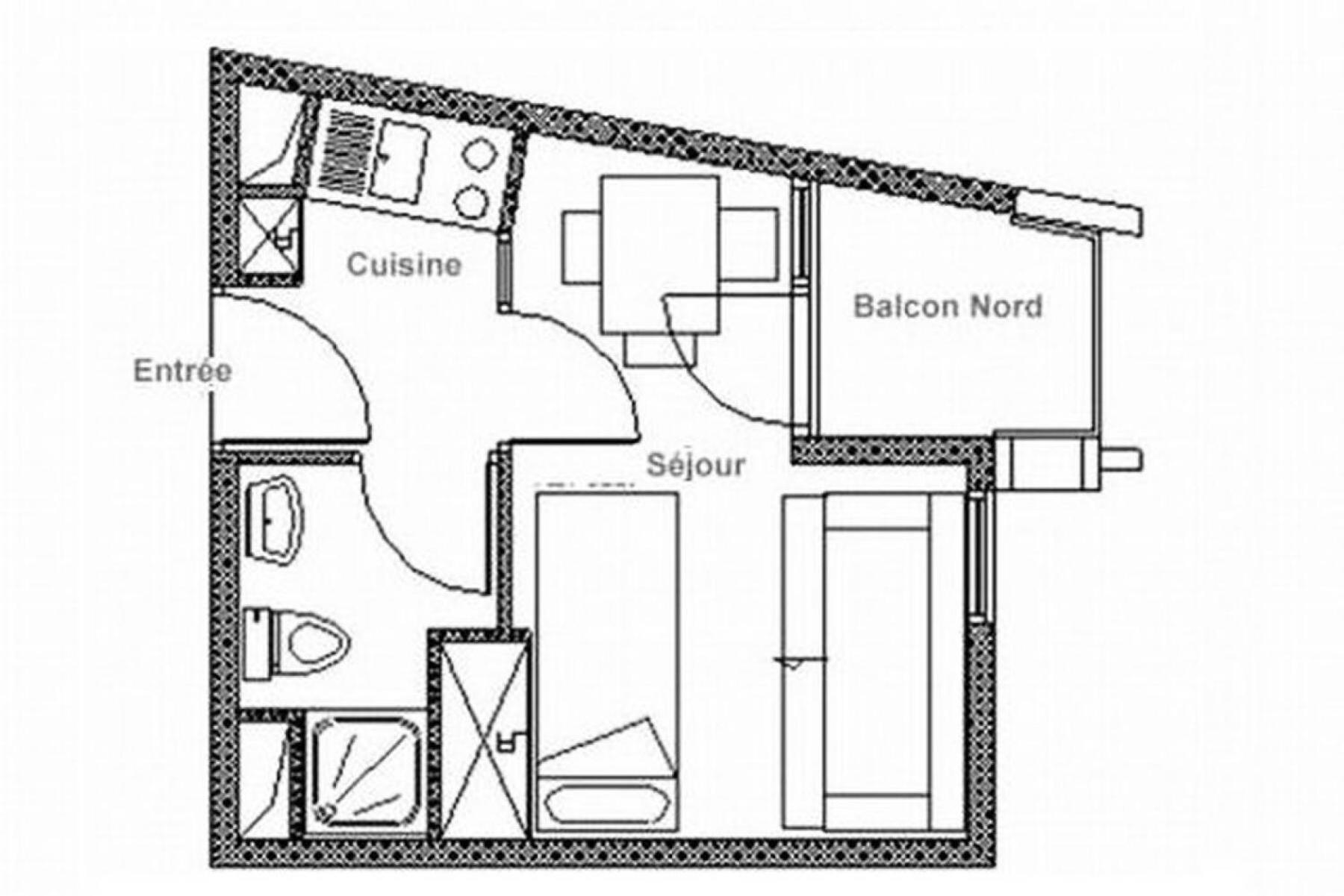 Residence Soldanelles B - Studio - Proche Des Pistes - Balcon Mae-3694 Saint-Martin-de-Belleville Esterno foto